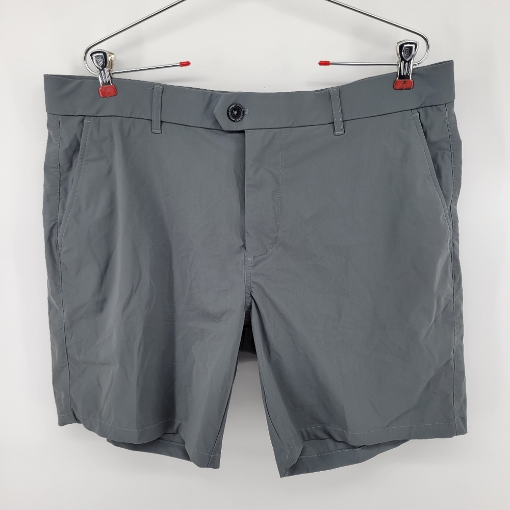 Greyson Men's Gray Technical Shorts Size 36